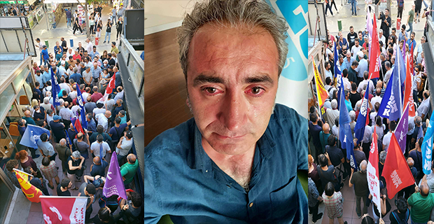 KESK’İN ANKARA’DAKİ “ADALET NÖBETİ” AÇIKLAMASINA POLİS İZİN VERMEDİ