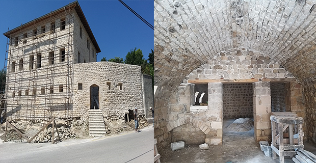  SAMANDAĞ’DAKİ TARİHİ YAPININ RESTORASYONUNDA SONA GELİNDİ
