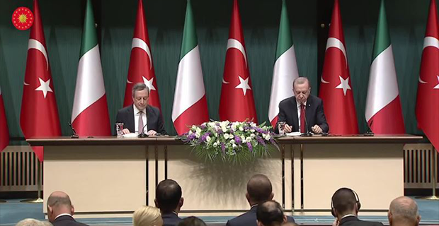 CUMHURBAŞKANI ERDOĞAN: SAMP-T KONUSUNDA İMZA SAFHASINA GELELİM İSTİYORUZ