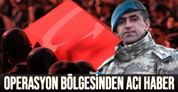 MSB: PİYADE TEĞMEN ÖMER BAĞRA PENÇE-KİLİT OPERASYONU BÖLGESİNDE ŞEHİT OLDU