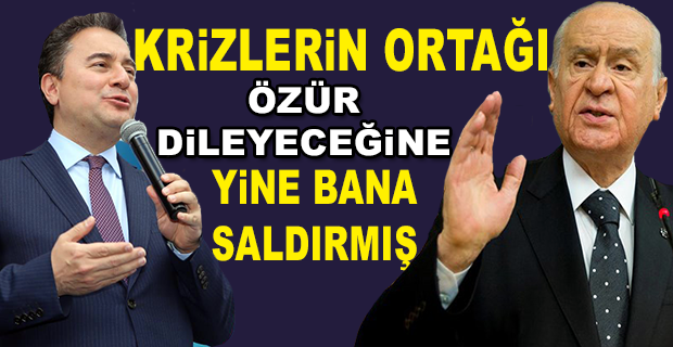 BABACAN’DAN BAHÇELİ