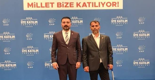 AKP’DEN İSTİFA EDİP CHP’YE KATILDILAR