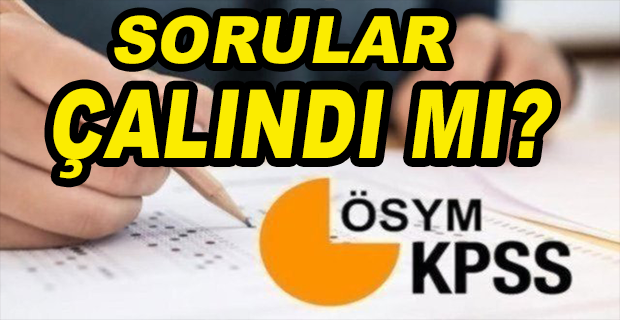 KPSS SORULARI İÇİN SKANDAL İDDİA: 20 SORU AYNI ÇIKTI