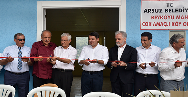 ARSUZ’DA BEYKÖY MAHALLESİ MUHTARLIK BİNASI AÇILDI 