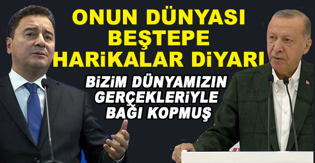 BABACAN: “ONUN DÜNYASI BEŞTEPE HARİKALAR DİYARI, APAYRI BİR DÜNYA”