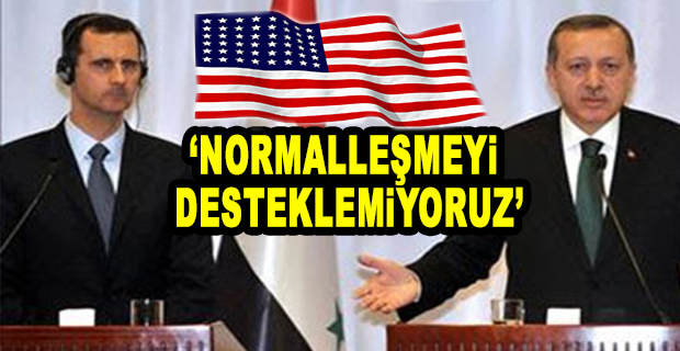 ABD’DEN TÜRKİYE-SURİYE YAKINLAŞMASINA TEPKİ 