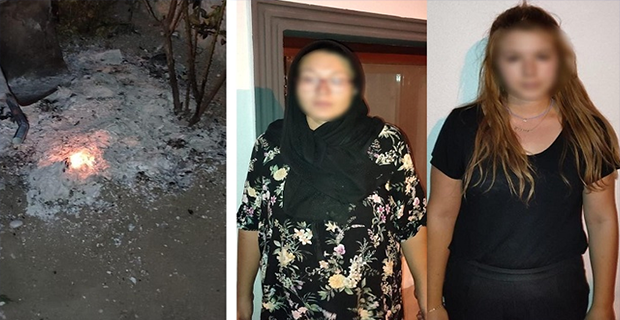 ÜNSAL BAN’IN ŞOFÖRÜNÜN YAKINLARI, BELGE YAKARKEN YAKALANDI