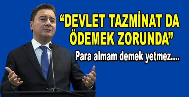 BABACAN: KPSS’DE KİM VAKİT HARCADIYSA, BİR GÜNÜNÜ HARCADIYSA, PARA HARCADIYSA; DEVLET TAZMİNAT DA ÖDEMEK ZORUNDA
