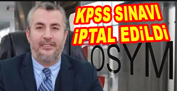 ÖSYM BAŞKANI ERSOY: TÜM ADAYLARDAN ÖZÜR DİLİYORUZ