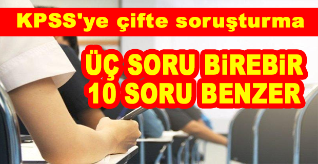 KPSS SKANDALINDA DİKKAT ÇEKEN GELİŞME