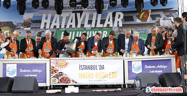 İSTANBUL’DA HATAY GÜNLERİ BAŞLADI