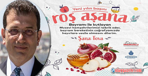 İBB BAŞKANI İMAMOĞLU, MUSEVİLERİN BAYRAMINI KUTLADI