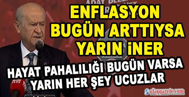 BAHÇELİ:BİZ, CUMHUR İTTİFAKIYIZ, LİDER ÜLKE TÜRKİYE’NİN MİMARIYIZ