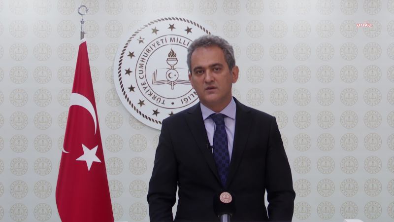 MİLLİ EĞİTİM BAKANI ÖZER: 