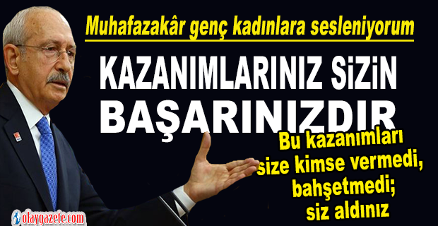 KILIÇDAROĞLU: “AH ERDOĞAN AH… KAFANDAKİ TİLKİLER KAÇINILMAZ OLARAK DİLİNE VURUYOR. 