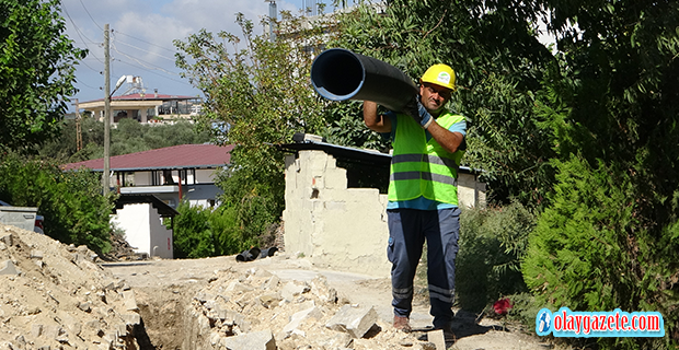 YENİ MESKENLERİN ALTYAPI İHTİYACI KARŞILANIYOR