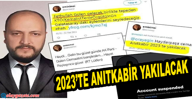 İFŞA EDİLEN EMİN ŞEN’İN “EMİNİMSİ” PAYLAŞIMLARI ORTAYA ÇIKTI! “ANITKABİR YAKILACAK”