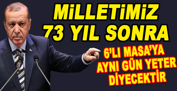 ERDOĞAN SEÇİM TARİHİNİ AÇIKLADI  