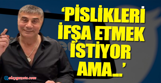 SEDAT PEKER ÖNCE PAYLAŞTI, SONRA SİLDİ