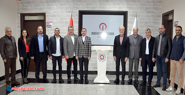 İTSO YÖNETİMİNDEN  İSTE REKTÖRÜ DEPCİ’YE ZİYARET