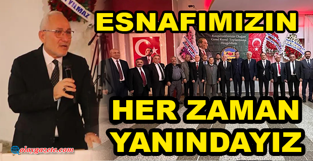 TOSYALI: BELEDİYE OLARAK  HER ZAMAN ESNAFIMIZIN YANINIZDAYIZ 
