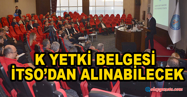 İTSO OCAK AYI MECLİS TOPLANTISI 