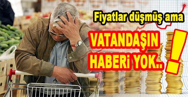 ENFLASYON 20 PUAN DÜŞMÜŞ!