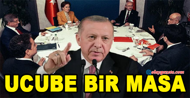 ERDOĞAN YİNE ALTILI MASA