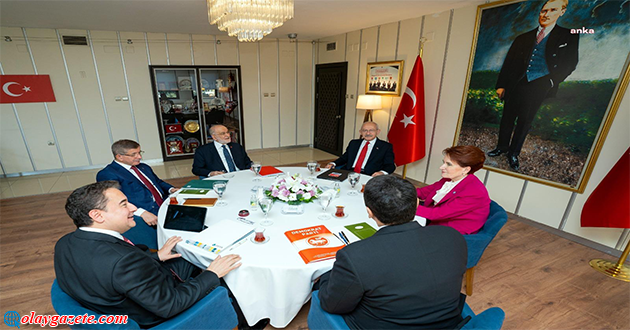 ALTI LİDER “YARININ TÜRKİYESİ İÇİN CESARET ZAMANI”