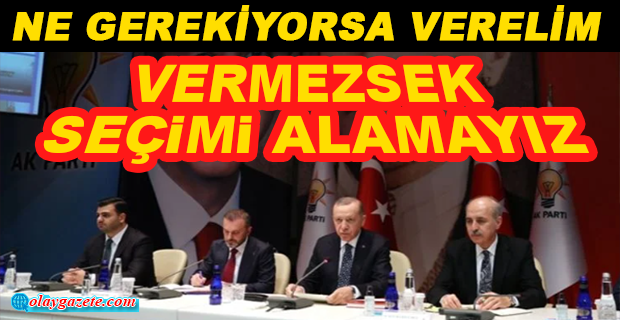 AKP MYK TOPLANTISINDA ZAM KONUŞMASI:NE GEREKİYORSA VERELİM SONRASINA BAKARIZ...