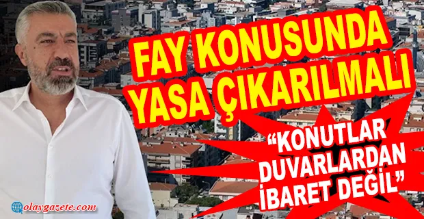 İNŞAAT MÜHENDİSİ NAZIM ERGİN: “ZEMİN ETÜDÜ VE İNŞAAT LİYAKATİNİ OTURTAMADIĞIMIZ HER GÜN KATLİAMA DAVETİYE ÇIKARIYORUZ”