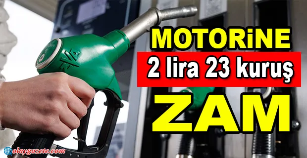 MOTORİNE BÜYÜK ZAM: LİTRE FİYATI 40 LİRAYA DAYANDI!