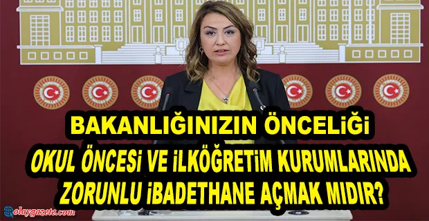 YILDIRIM KARA: MEB’İN ÖNCELİKLERİ ÇOCUKLARIN ÖNCELİKLERİYLE UYUŞMUYOR