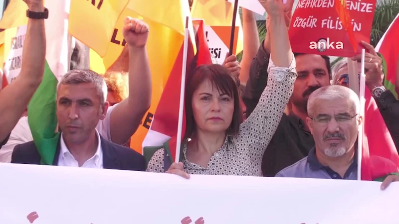 HALK EVLERİ VE İSTANBUL EMEK VE DEMOKRASİ GÜÇLERİ’NDEN İSRAİL