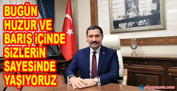 HATAY VALİSİ MASATLI’DAN 100.YIL MESAJI