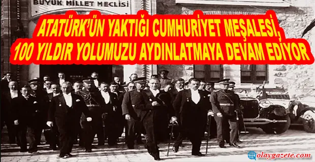 TÜRKİYE CUMHURİYETİ 100 YAŞINDA...