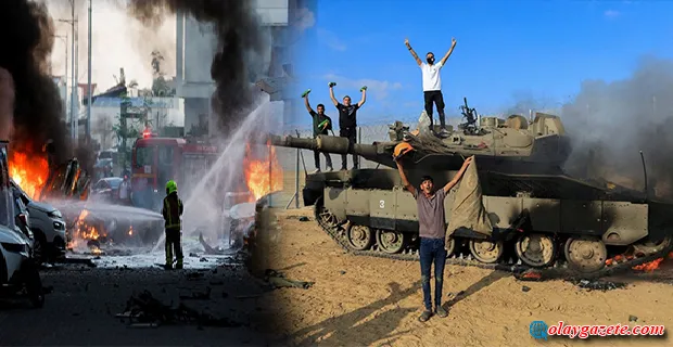 HAMAS’IN ‘AKSA TUFANI’ OPERASYONU SONRASI İSRAİL ‘SAVAŞ DURUMU’ İLAN ETTİ