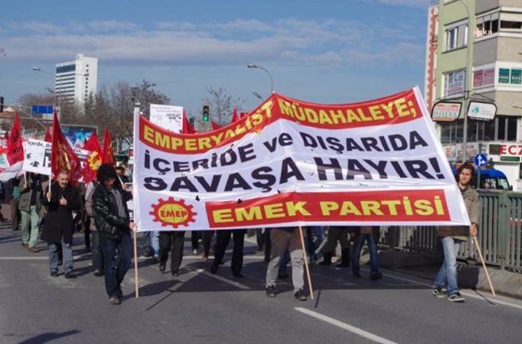 EMEP: “EMEK PARTİSİ SİYONİST İSRAİL’İN TUTUMU KARŞISINDA FİLİSTİN HALKININ YANINDADIR”