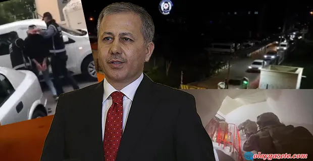ALİ YERLİKAYA: ARAMA KAYDI BULUNAN 2554 FİRARİ YAKALANDI