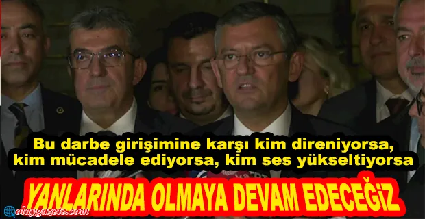 ÖZGÜR ÖZEL:ANAYASAYI YOK KABUL EDERSENİZ BU ÜLKEDEKİ KAMU DÜZENİNİ NASIL KORURSUNUZ?