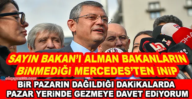 ÖZGÜR ÖZEL’DEN BAKAN IŞIKHAN’A “YOKSULLUK” TEPKİSİ