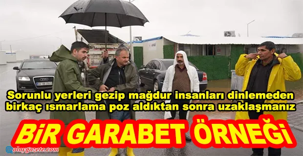 DEPREMZEDEYİ SEL VURDU, AKP