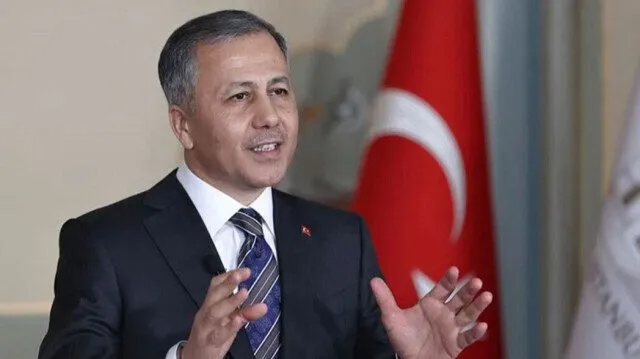 İÇİŞLERİ BAKANI YERLİKAYA: 81 İLDE ÇEMBER OPERASYONUNDA 2 BİN 136 FİRARI YAKALANDI