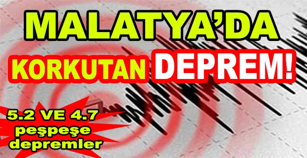 MALATYA BATTALGAZİ’DE DEPREM