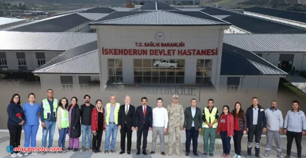  İSKENDERUN ACİL DURUM HASTANESİ KISMİ HİZMETE GİRİYOR…