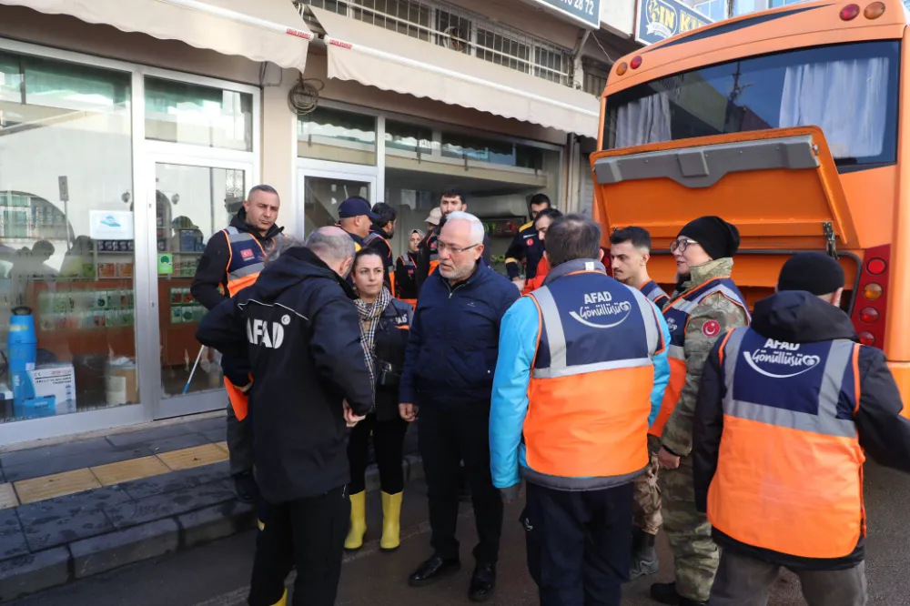 TOSYALI: TÜM EKİPLERİMİZ İLE SAHADAYIZ