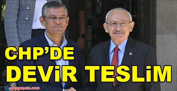 KEMAL KILIÇDAROĞLU KOLTUĞU ÖZGÜR ÖZEL