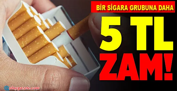 SİGARAYA BİR OKKALI ZAM DAHA GELDİ