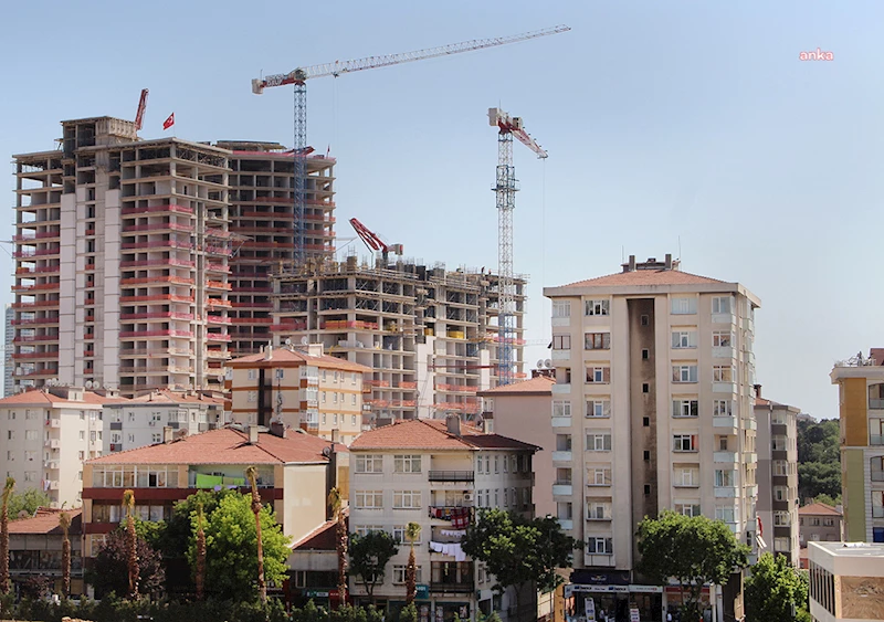 TÜİK: İNŞAAT MALİYETLERİ YILLIK YÜZDE 65,93 ARTTI 