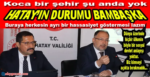 BAKAN YARDIMCISI GÜRGEN: HATAY’DA  SAĞLAM ÜZERİNE SAĞLAM YAPILAR OLACAK